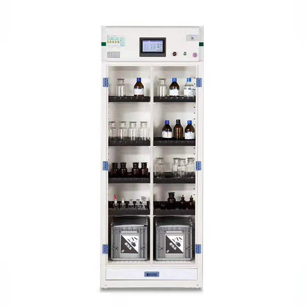 Filtered Storage Cabinets For Toxic Odorous Volatile Chemicals