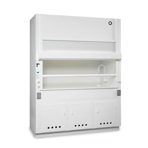 Performing a self-check of the fume cupboard