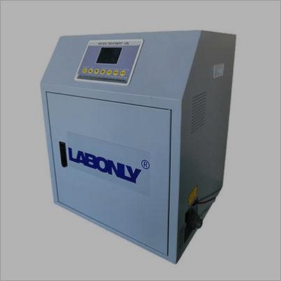 Use of laboratory wastewater treatment equipment